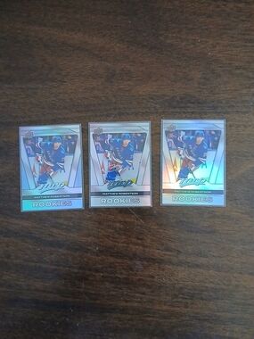 Upper Deck Hockey Rookie Trading Card - Matthew Robertson NYR